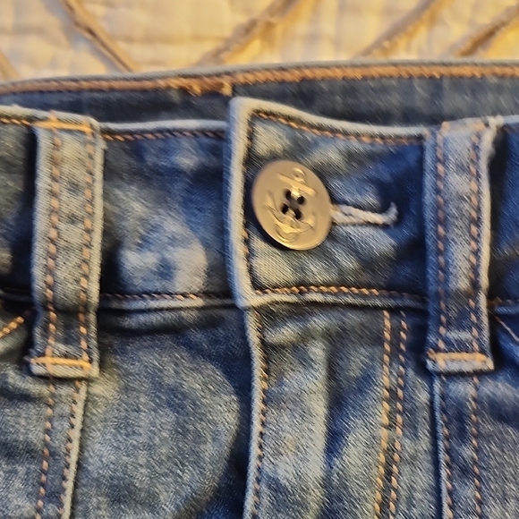 American Eagle Outfitters Blue Denim Mini Skirt - Picture 8 of 9